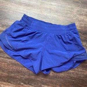 Lululemon running shorts size 6